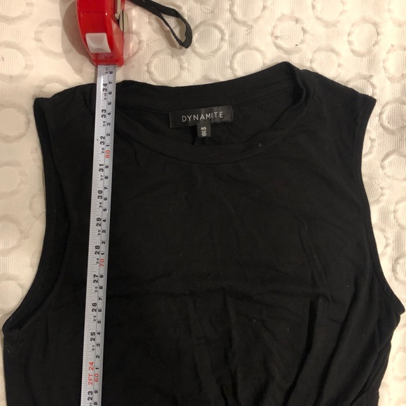 DYNAMITE casual black dress - Picture 9 of 9